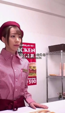 【剧情】时间停止快餐店员遭殃 嫩足被甜玩！